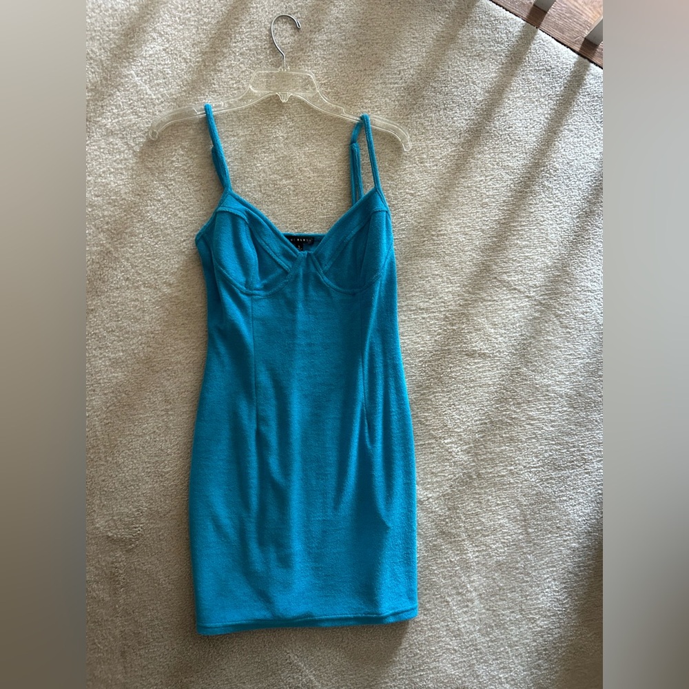 Blue Bodycon Dress